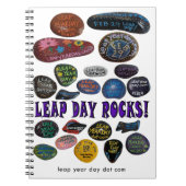 LEAP DAY ROCKS! NOTITIEBOEK (Voorkant)