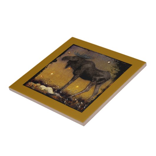 Leap Elk Princess Cotton Aslaap Tegeltje (Zijkant)