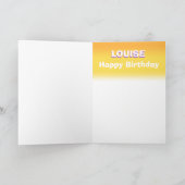 Leap Frog 5 jaar verjaardagskaart aanpassen Kaart (Binnen)