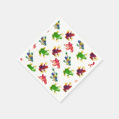 Leap Frog Tropisch Servet (Hoek)