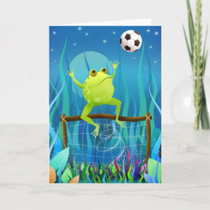 Leap frog - wenskaart kaart