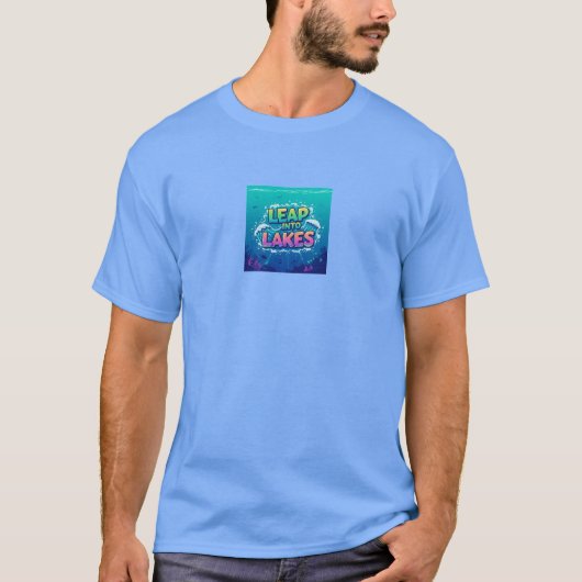 Leap in Lakes T-shirt Design (Devant)