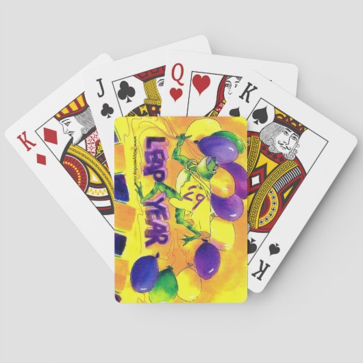 LEAP-JARENKAARTEN POKERKAARTEN (Achterkant)