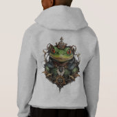"Leap mécanique : La grenouille verte Steampunk" (Dos)