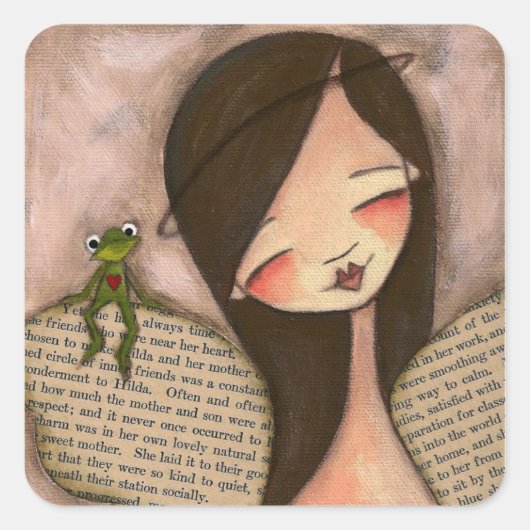 Leap of Faith (Brunette) - Stickers (Devant)