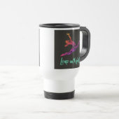 "Leap with Faith" Travel Coffee Mug Reisbeker (Voorkant rechts)