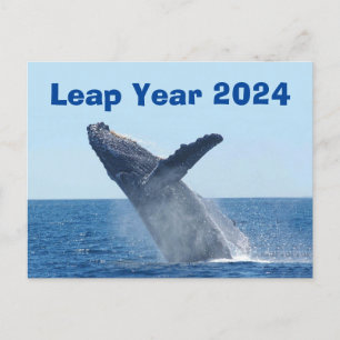 Leap Year 2024 Briefkaart