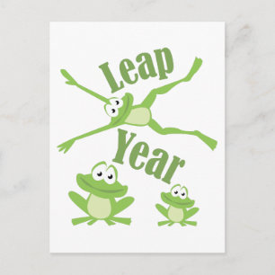 Leap Year Briefkaart