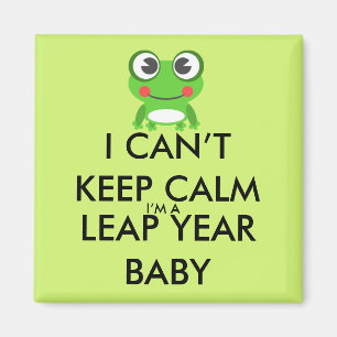 Leap Year/ Leap Day Baby Magnet