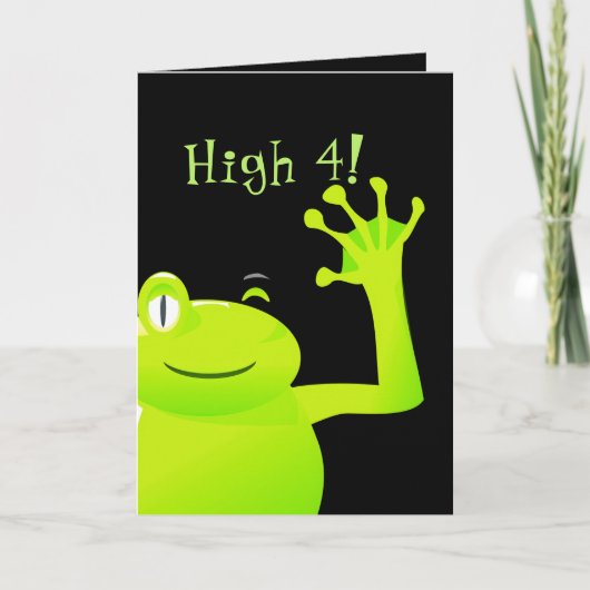 Leap Year / Leap Day Baby Verjaardag Kaart (Voorkant)