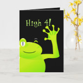 Leap Year / Leap Day Baby Verjaardag Kaart (Gele Bloem)