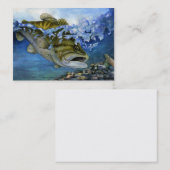 LEAPBASS-template voor visitekaartjes (Voorkant / Achterkant)