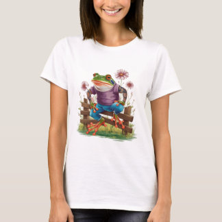 Leapin' Lovely: een Cottagecore Frog T-shirt