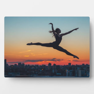 Leaping Ballerina Fotoplaat