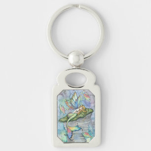 Leaping Carp Mermaid Fantasy Art van Molly Harriso Sleutelhanger