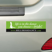 Leaping Dancer Bumpersticker (Op auto)