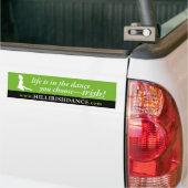 Leaping Dancer Bumpersticker (Op Truck)