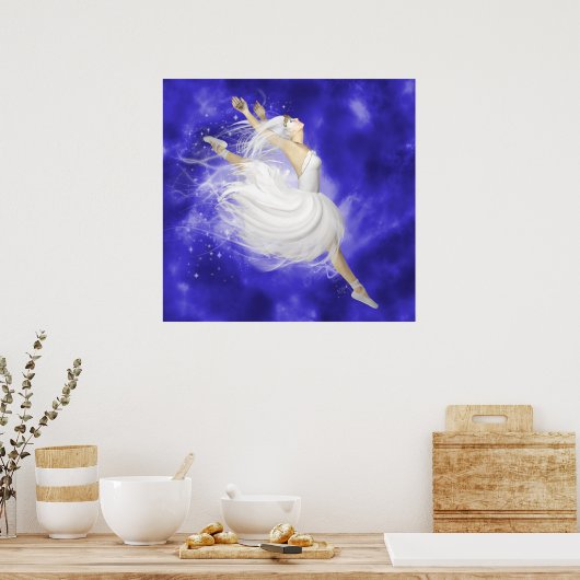 Leaping Dancer Poster (Keuken)