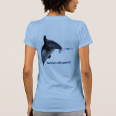 Leaping DOLPHIN Whisperer Art T-shirt (Achterkant)