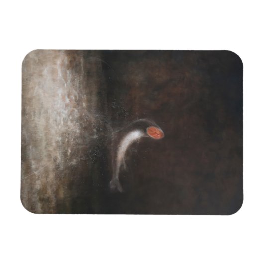 Leaping Fish Magneet (Horizontaal)