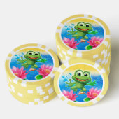 Leaping Frog verjaardagsfeestje spel tokens (Opstapeling)