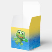 Leaping Frog verjaardagsfeestje taart en gunstboxe Bedankdoosjes (Geopend)