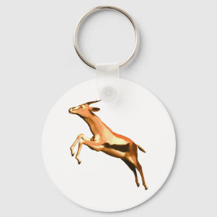 Leaping Gazelle Sleutelhanger