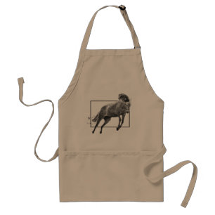 Leaping Horse Standaard Schort