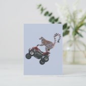 Leaping Lemur Briefkaart (Staand voorkant)