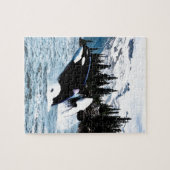 Leaping Orca Legpuzzel (Horizontaal)