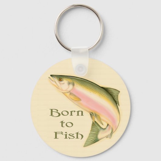 Leaping Salmon Sleutelhanger (Voorkant)