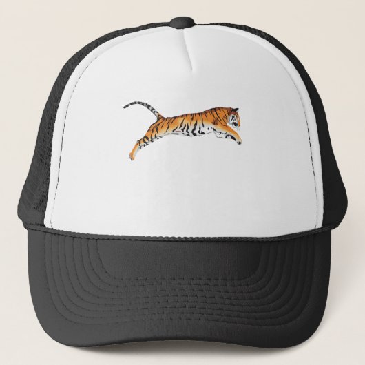 Leaping Tiger Trucker Pet (Voorkant)