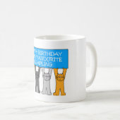 Leapling Leap Year Birthday 29th February Koffiemok (Voorkant rechts)