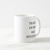 Lear de mes étudiants Café Mug (Devant droit)