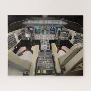 Lear Jet Cockpit Legpuzzel