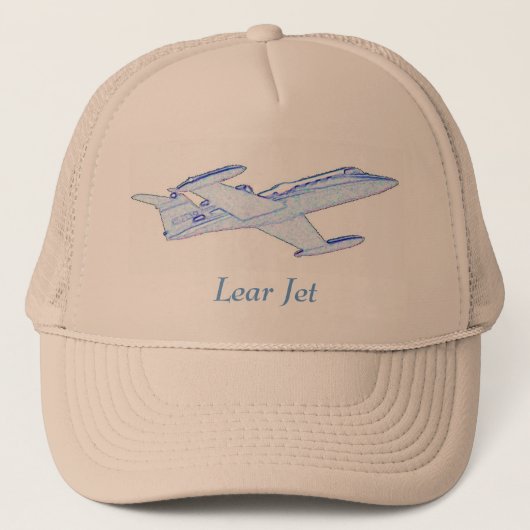 Lear Jet Trucker Pet (Voorkant)