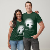 Learn to Fight Alone – Lion Under Moonlight T-shirt (Unisex)