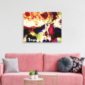 "Learning Disability" Galerij omwikkeld Canvas Afdruk (Insitu (Woonkamer))