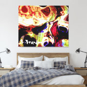 "Learning Disability" Galerij omwikkeld Canvas Afdruk (Insitu (Slaapkamer))