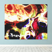 "Learning Disability" Galerij omwikkeld Canvas Afdruk (Insitu (Houten vloer))