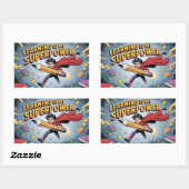Learning Is My Superpower – Motivational Sticker f (Vel)