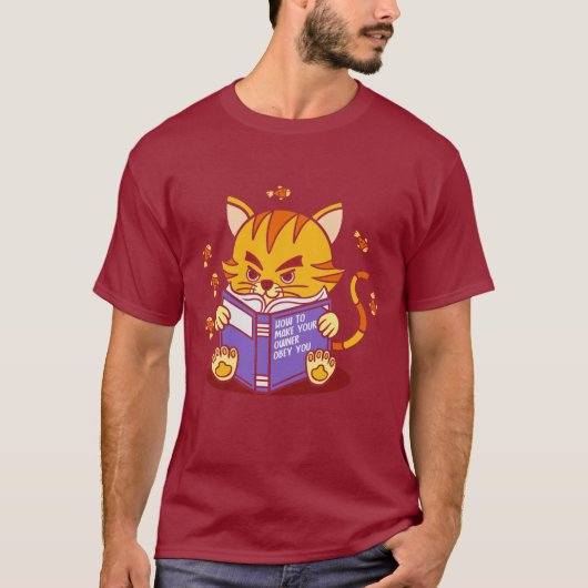 Learning Kitten V02 T-shirt (Voorkant)