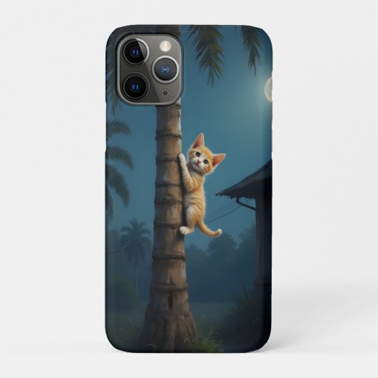 Learning to Climb – Cute Cat Moment Case-Mate iPhone Case (Achterkant)