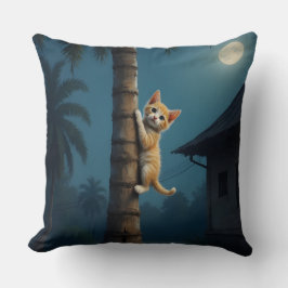 Learning to Climb – Cute Cat Moment Kussen