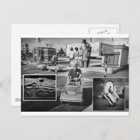 learning to drive games briefkaart (Voorkant / Achterkant)