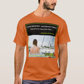 Lease vrouwen en boten koopt geen rode pil MGTOW T T-shirt