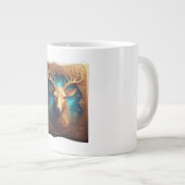 Leather Bound Copy Of A Deer Hunting Guide Extra Grote Beker (Voorkant rechts)