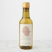 Leather Care Guide Terracotta Artisan Custom Label Wijn Etiket (Voorkant)