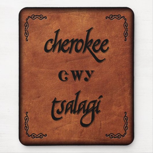Leather Cherokee - Tsalagi Muismat (Voorkant)