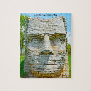 Leather Lips Wyandot Indian Chief Legpuzzel